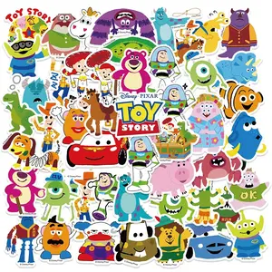 Disney Toy Story Stickers 50PCS - Perfect for Fans Decorate Toys Albums Notebooks Easy Apply Remove No Residue Versatile Fun Gift