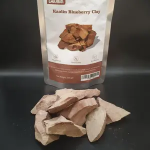 Healthy Edible Blueberry Kaolin Clay, Natural Untreated Mineral, Delicate Slightly Sticky Feel-200g,summervibes Lightweight Colored Clay Air Drying Clay