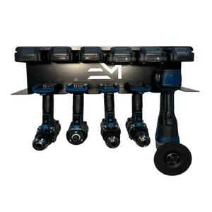 Drill & Battery Shelf comaptible with Hercules 20V Steel Garage Organizer