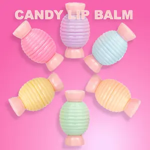 Glam Lux Sweet Candy Kisses Lip Balm Set of 6 Hydrating & Vibrant