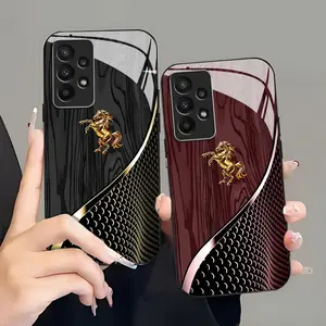 Suitable for [Galaxy A53 5g] high-end phone case🤩， high-end patterns，lucky Horse, bringing you good fortune，multiple colors available,  drop-resistant and fingerprint-proof YM99
