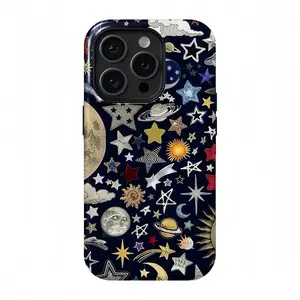 Phone case with universe, space, planets and stars, suitable for iPhone17 ProMax,16Promax, Pro,plus,15,14,13.Premium phone case |     Shockproofprotective phone case |   Smart phone case, a gift for girls