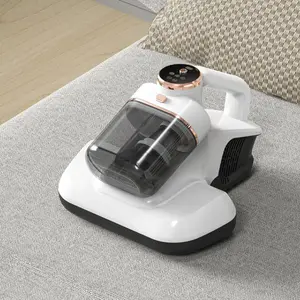 [KJGKK]Bed Vacuum Cleaner - 5-in-1 Cordless Mattress Vacuum Cleaner, Powered by UV-C Light & Ultrasonic Technology, 12Kpa Strong Suction,Low Noise,Suitable for Dust, Pet Hair, Etc.