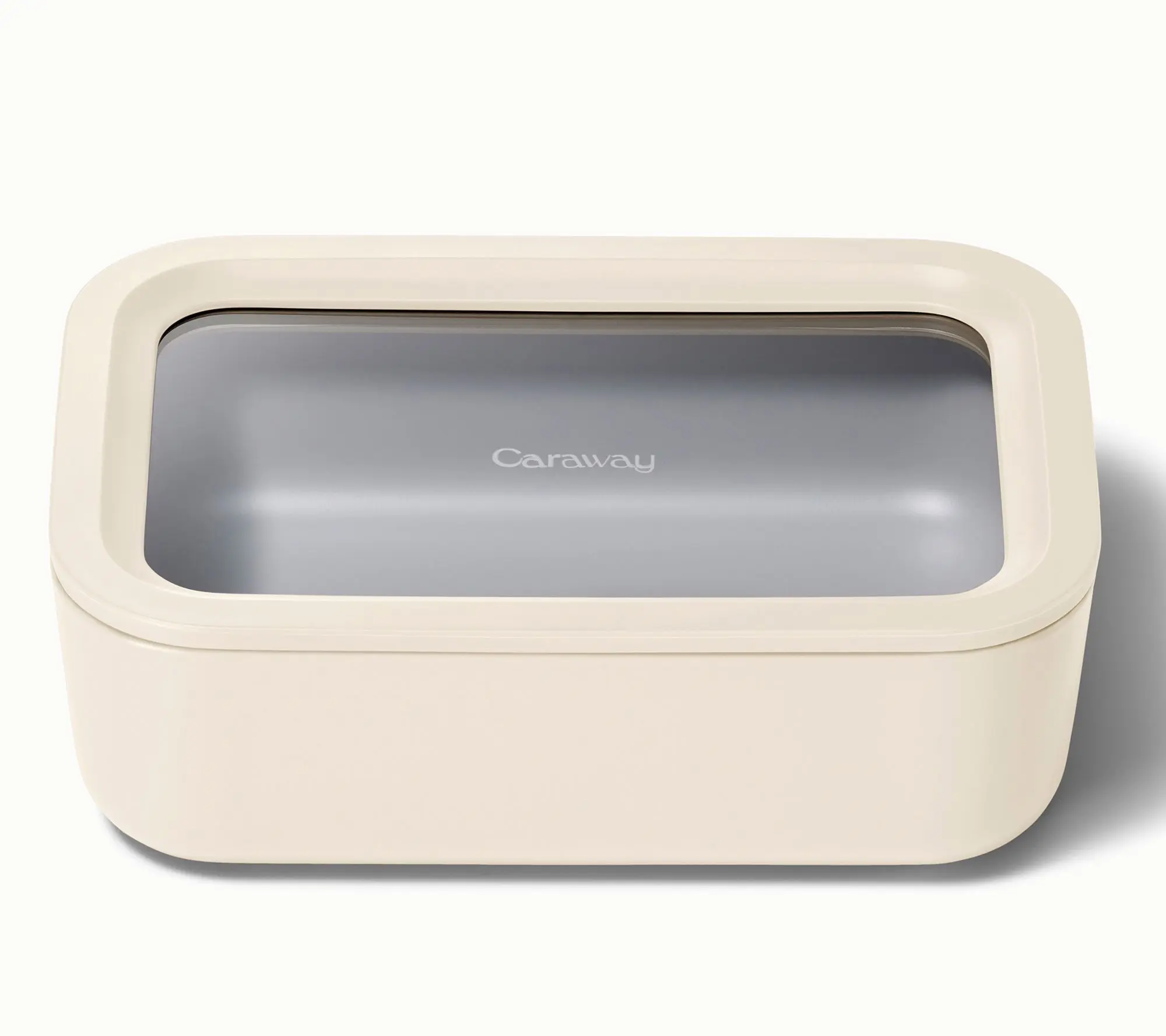 Caraway Home 6.6-Cup Glass Food Container with Lid