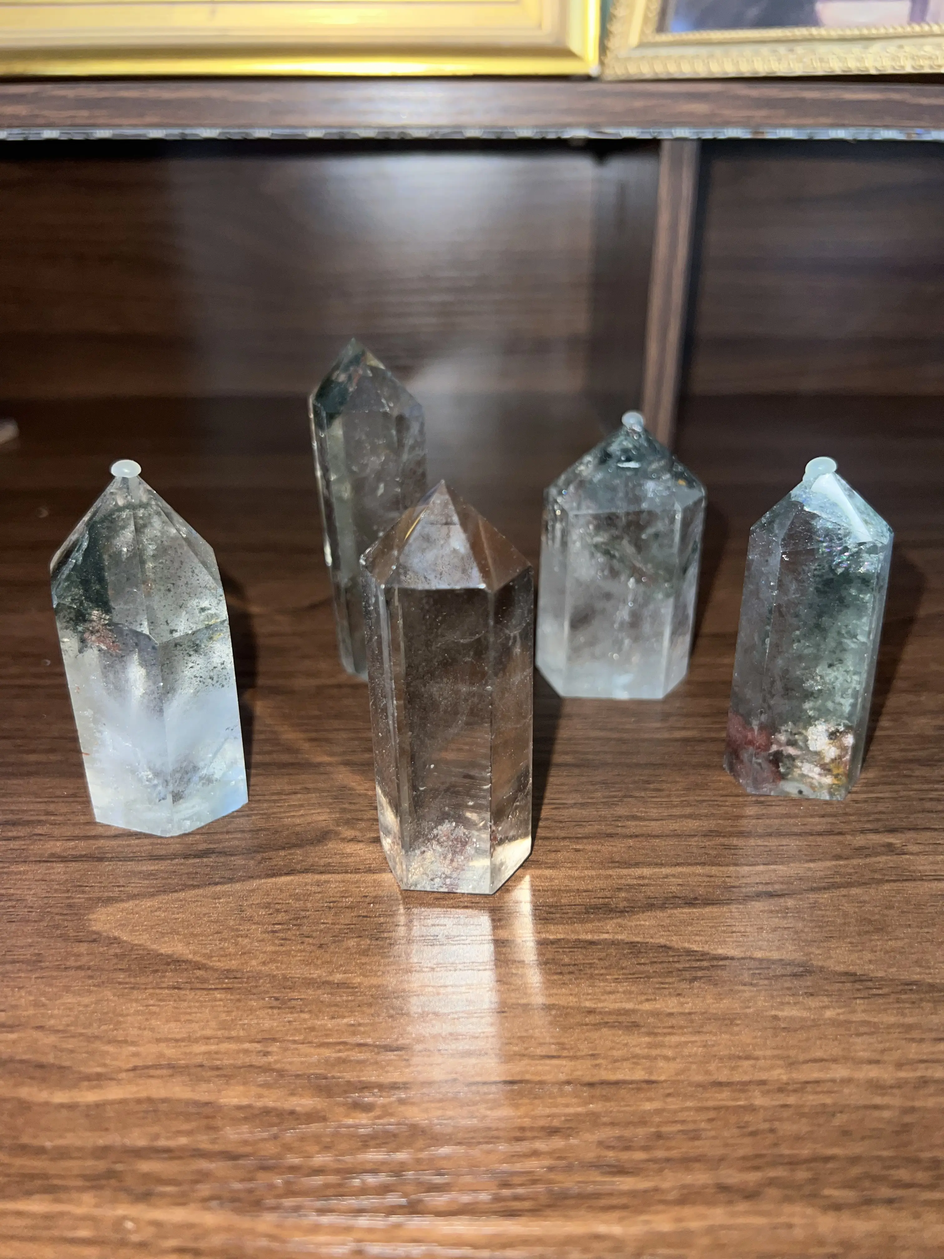 Garden Quartz Tower – Natural Phantom Crystal Point