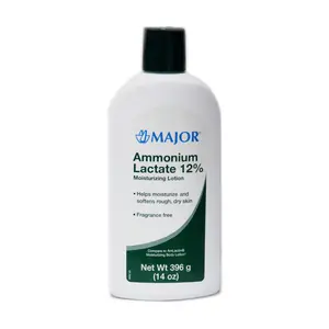 Major Pharmaceuticals Ammonium Lactate Lotion 12% – 14 oz | Dry Skin Moisturizer for Rough, Scaly Skin & Keratosis Pilaris Relief