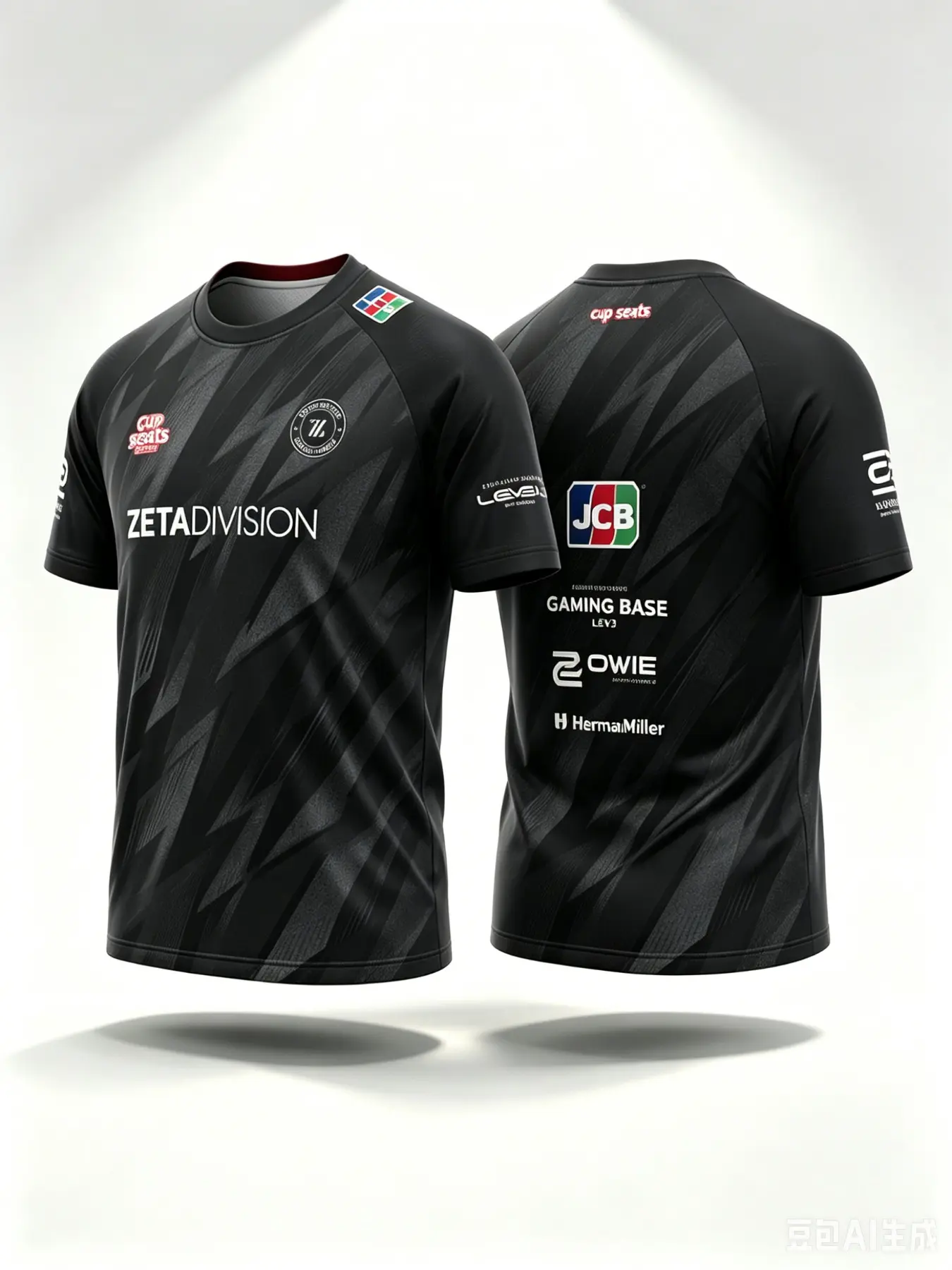 Summer Casual E-Sports Zeta Division Team Jersey Identity Short-Sleeved Tshirt Athletic Tee Shirts Men Women Tops Oversized Quick-Drying Cloths Tees