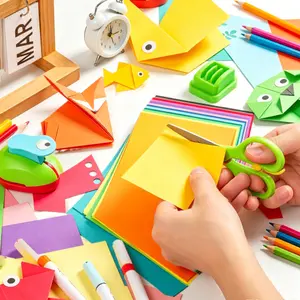 Colored Cardstock, 12x12in 180GSM (30.5x30.5cm) - 100 Sheets, 20 Vivid Colors, Printer-Compatible Office Paper for Card Making, Scrapbooking, Works with All Printers