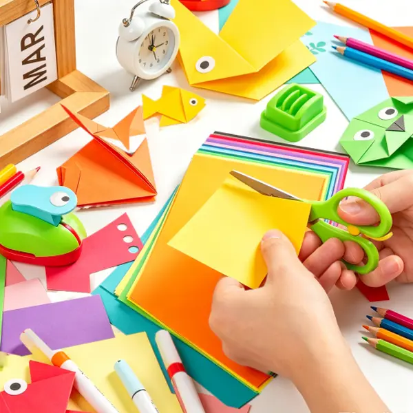 Colored Card Stock Paper, 12x12 in (30.5x30.5cm) 180GSM - 100 Sheets, 20 Vibrant Colors, Acid-Free, Flexible, Durable Printer-Compatible Paper for Scrapbooking, DIY Crafts, Flyers, Gift Tags (All Skill Levels), Durability