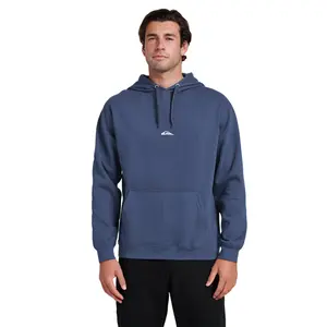 Quiksilver | Passage Logo Hoodie | Cozy Brushed Fleece | Regular Fit Pullover with a Kangaroo Pocket | Spring/Fall | Top Casual Fashion Sweatshirt Casual Loose Sweatshirt