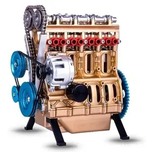 New Simulated L4 Engine Resin Engine Home Decor, Creative Table Decoration Craft, 1 Piece Set, Unique Desk Ornament