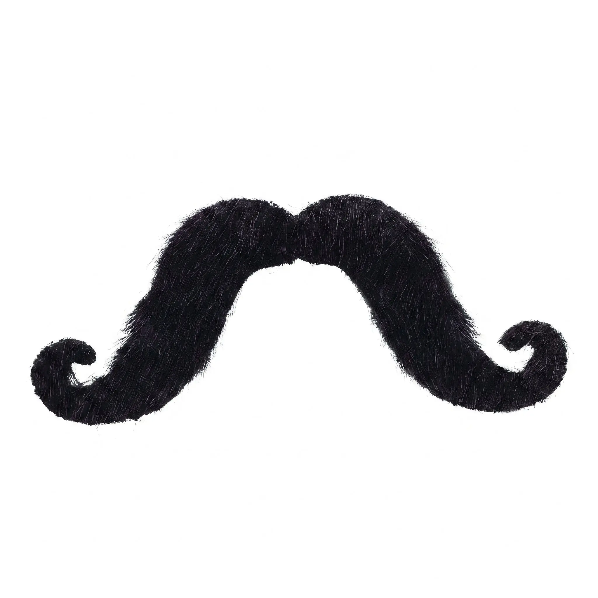 Self-Adhesive Black Handlebar Moustache – Costume Accessory
