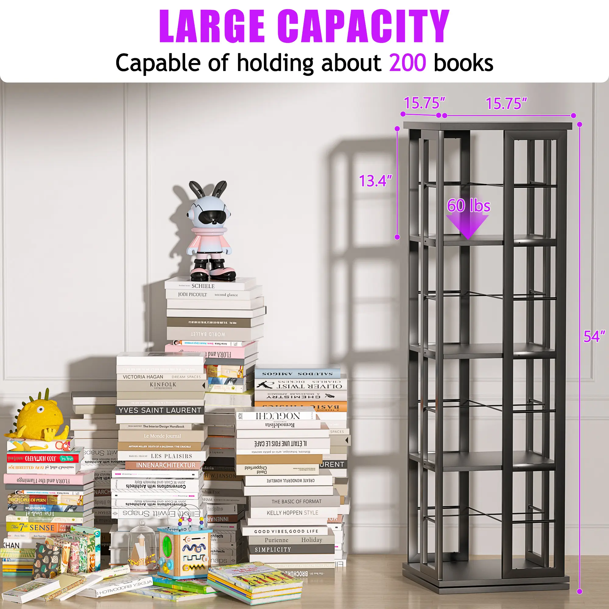 4 Tier-Upgraded Black