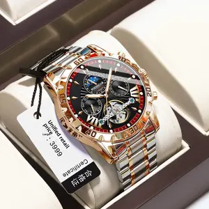 Men's Automatic Mechanical Watch – Waterproof Luxury Timepiece