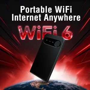 Global Portable Local WiFi Hotspot –   No SIM Card Required, Tri-Band Support, Perfect for Home/RV/Travel/Outdoor Wireless WiFi Router