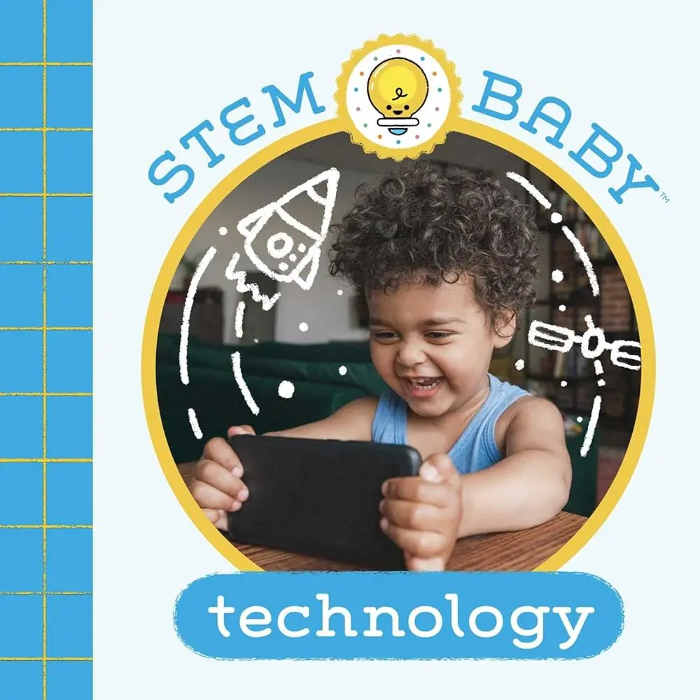STEM Toddler Picture Board Books - Science, Math, Engineering Focused Tinker & Maker Learning Books, Board Book