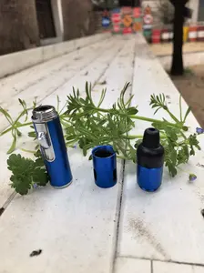 (No Gas) 2pc Refillable Windproof Lighter | One-Hand Ignition, Adjustable Flame, Sturdy Aluminum, Compact & Portable