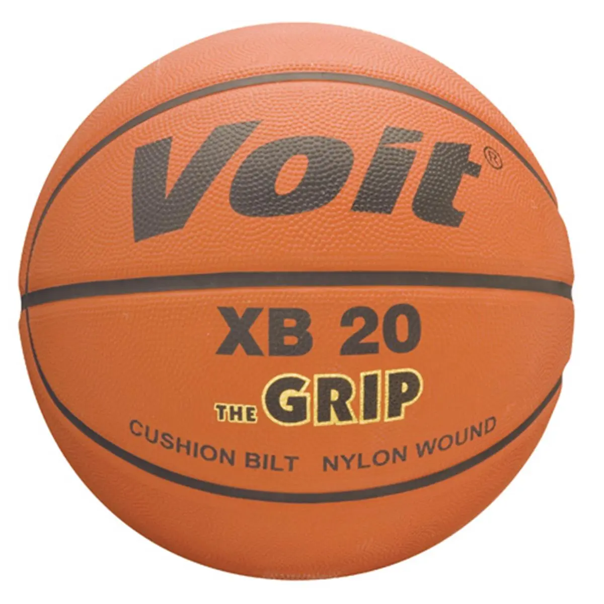 Voit XB 20 Men's Basketball, Official Size 29.5" Indoor/Outdoor Sportsball with 2-Ply Cushioned Cover & Super Tack Finish for Superior Grip