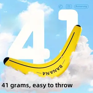 Professional Grade Boomerang, Lightweight, Impact-Resistant, Precise Return, Durable Eva Material, Ideal for Outdoor Activities, Camping, Picnics, Games