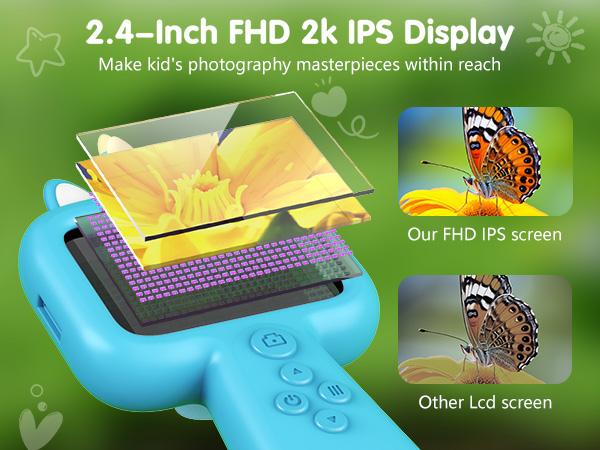 Kids Handheld Digital Microscope & Magnifying Glass, 2-in-1 Unicorn Pink Portable Science Toy for 3-12Y, 600X Zoom 200W HD IPS Screen, 8 Soft LED, Rechargeable 600mAh, Outdoor Nature Exploration & Observation Tool for Boys Girls, Educational Gift