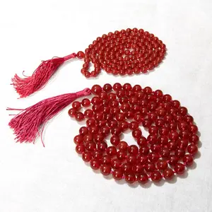 Carnelian Mala - High-Energy Gemstones