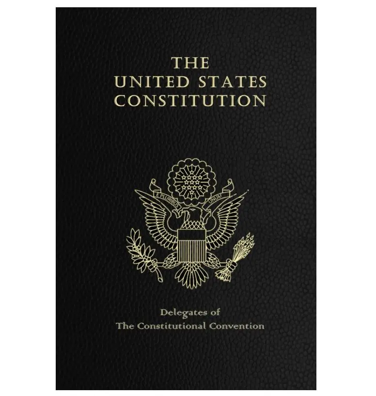 Constitution of the United States: US Constitution, Declaration of Independence, Bill of Rights with Amendments. Pocket Size Paperback Delegates Equality