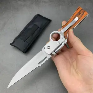 Outdoor Pocket Knife - Pocket Clip for Outdoor Enthusiasts and Survivalists - Perfect Gift for Adventurers and EDC
