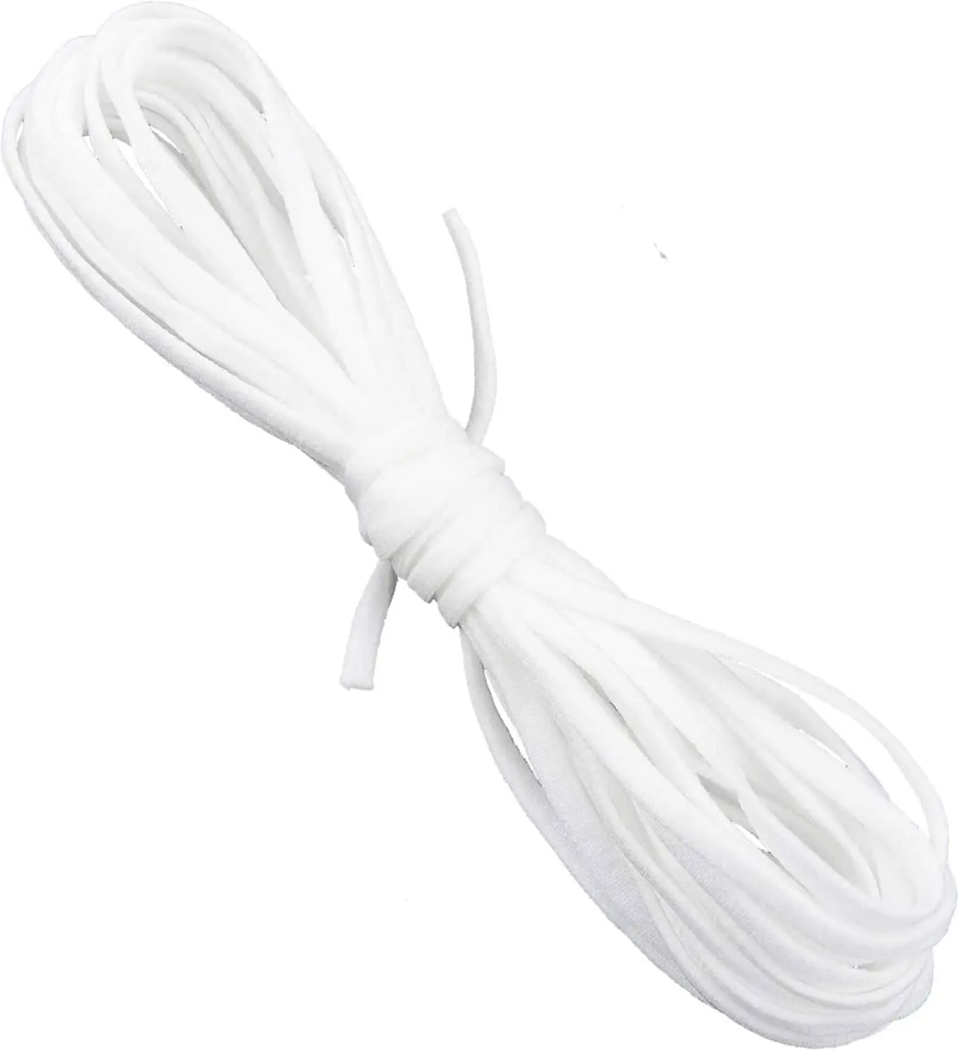 MABUA 27 Yards Elastic String Cord Bands Rope for Sewing, Bracelet, Crafts, DIY, 1/4 Inch
