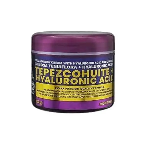 Hyaluronic Acid Night Cream, Hydrating Vegan Face Moisturizer for Skin Repair & Anti-Aging, Gentle on Acne-Prone & Sensitive Skin, 4.2 oz (120g), Pack, Serum, Daily Care