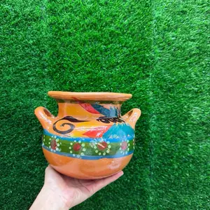 Michoacana Clay Bean Pot Chica 2 Litros (1 Piece).