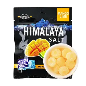 BIG FOOT Mango Lime Mint Candy - Refreshing Throat Lozenge, 15g - Viral TikTok Hit, New Flavor, Intense Mango Aroma