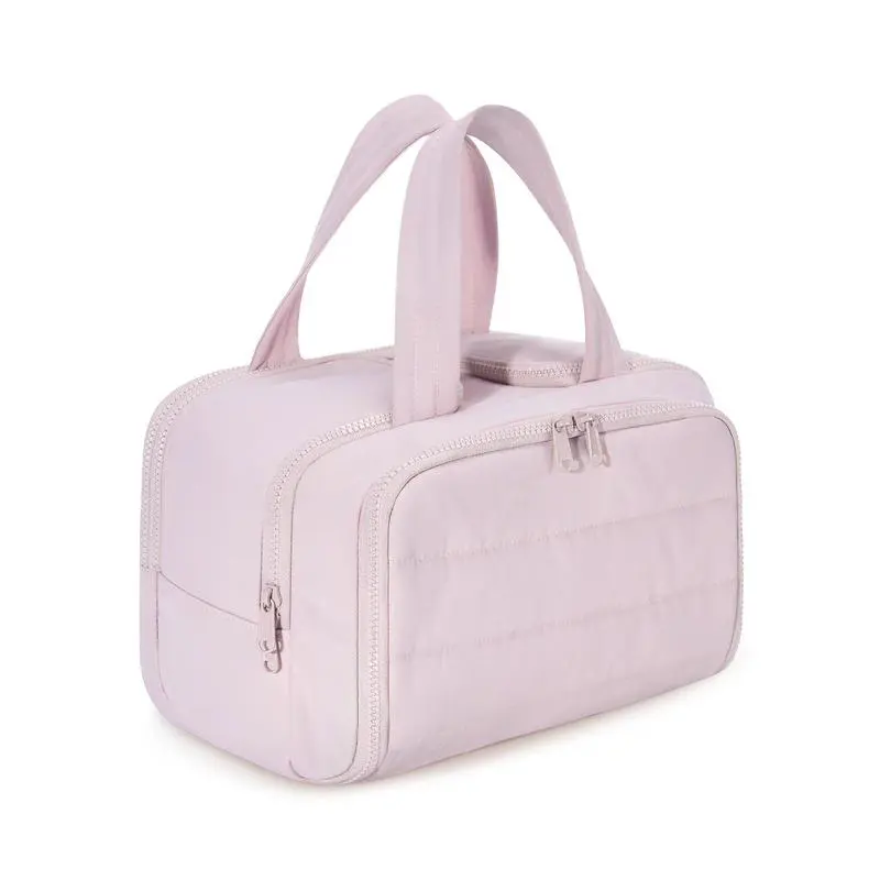 Spacesaver 4-in-1 Puffy Multi-Functional Toiletry Bag for Women – Large Capacity Travel Organizer with 4 Compartments Outdoorfun Makeup Pouch dealsforyoudays