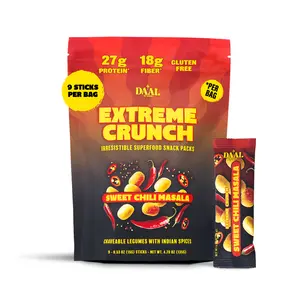 DAAL Sweet Chili Masala – Sweet & Spicy Crispy Mung Bean Snack | High Protein, High Fiber, Indian-American Fusion