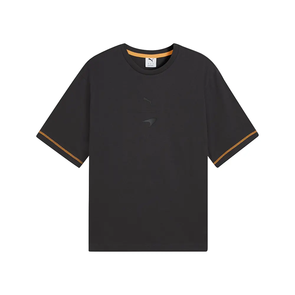 PUMA Mens Mclaren Relaxed Graphic Crew Neck Short Sleeve Casual Tops Casual - Grey