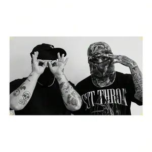 Suicide Music America Hip Pop Rapper Music Art Funny Meme Flag Tapestry Wall Hanging Bed Room Modern Music Art Banner Vintage Blanket Tapestries Exterior Decoration Gift Aesthetic Room Decor,Christmas Anime with Naruto Panel Lil Peep Heated Rivalry