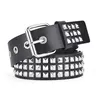 【Black Friday】Punk Style Studded PU Leather Belt, Fashion Belt for Parties and Daily Wear, Trendy Versatile and Exquisite Belt for Women and Men, Ideal Birthday Gift