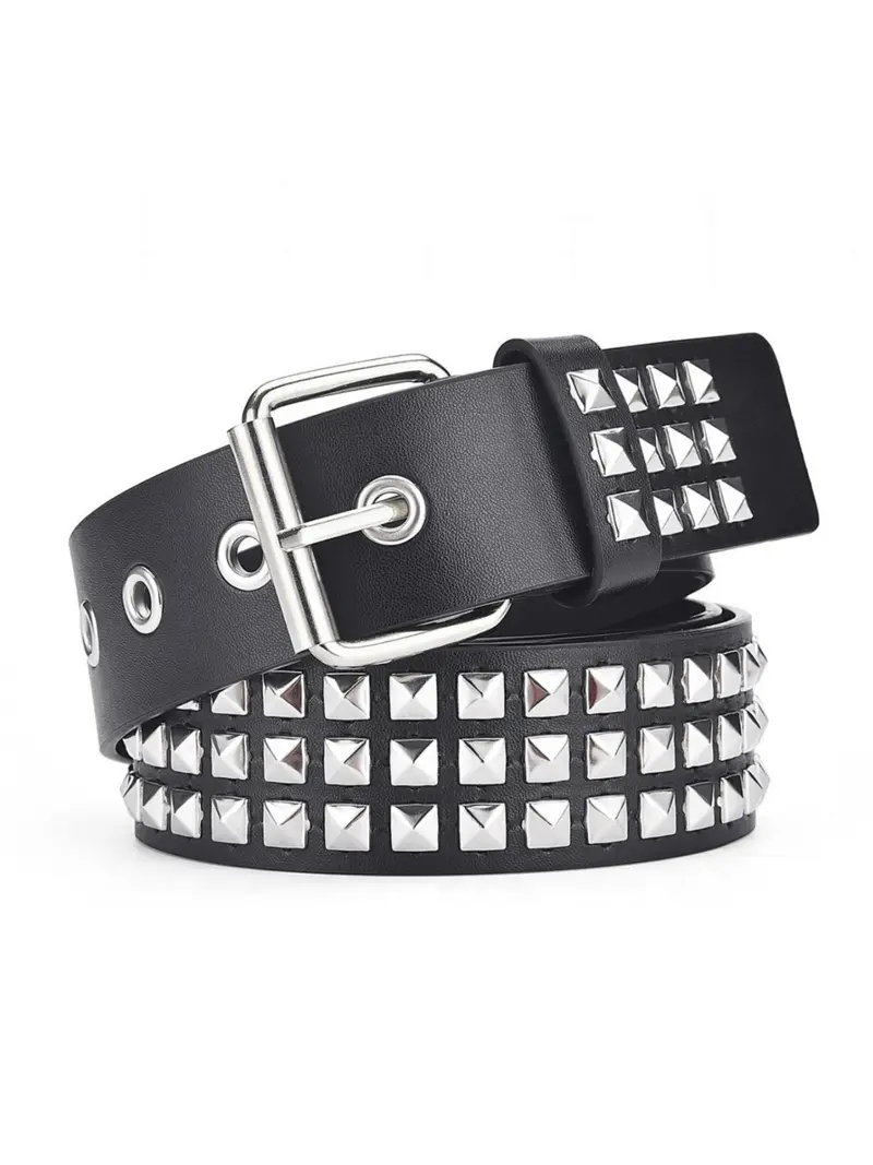 abraham studded belt - TikTok Shop