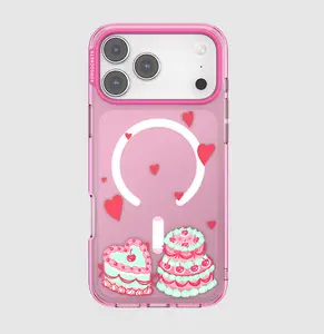 MagSafe Cellphone Protective Cover - Sugary Sweet Handheld Holder, Protective Casing Accessory for iPhone 17 Pro Max Smartphones