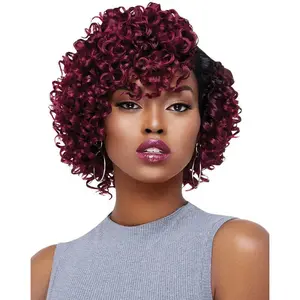 Outre Premium Purple Pack 100% Human Hair Premium Blend Salon Set Curls ROD SET 3PCS