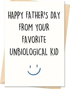 Step Dad Fathers Day Card,Step Dad & Bonus Dad Fathers Day Card Gifts,Happy Father'S Day Cards Gifts Decorations for Stepdad,Funny Appreciation Card Gift for Step Father Smithtuy