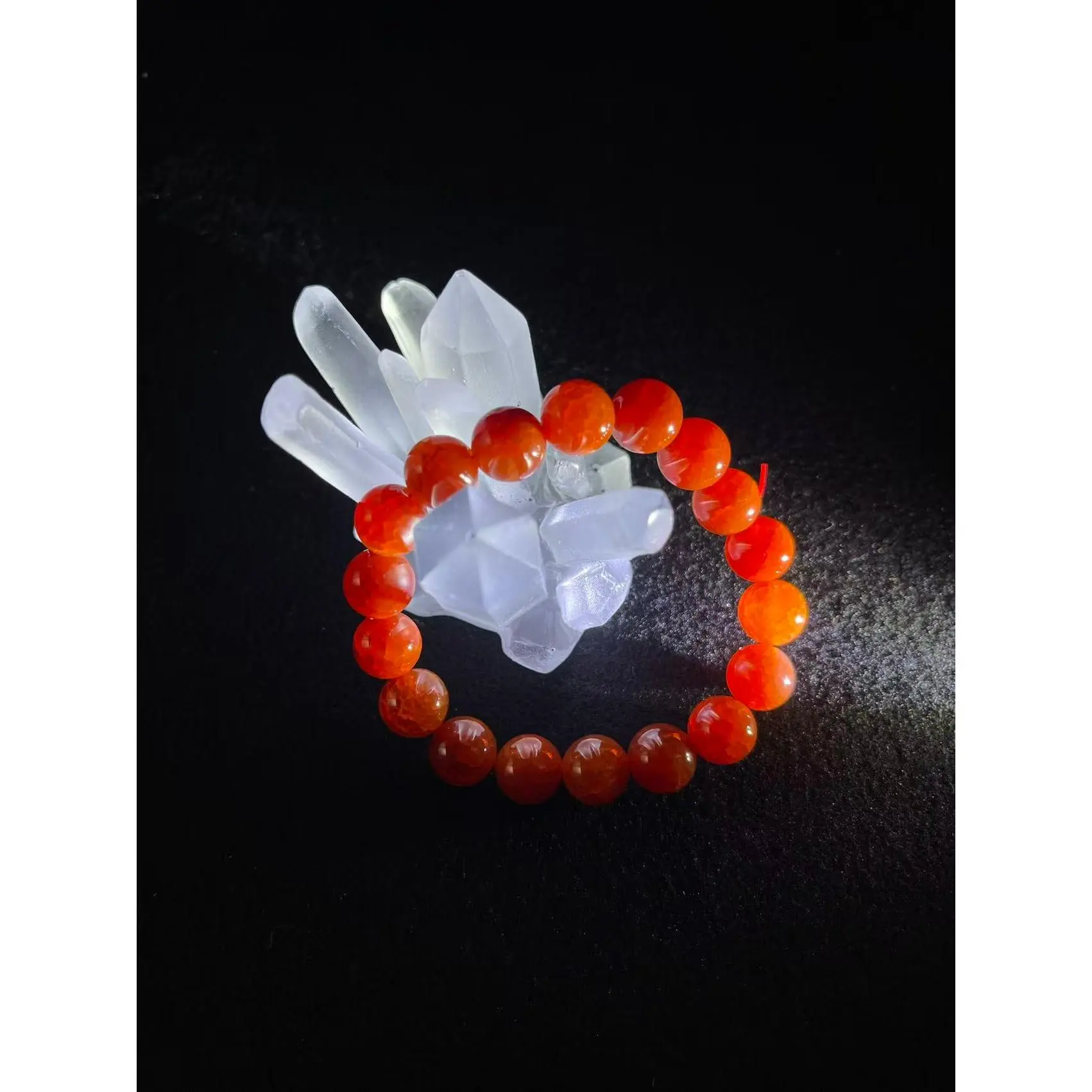 LunarTale™ Carnelian & Fire Element Zodiac Talisman Bracelet