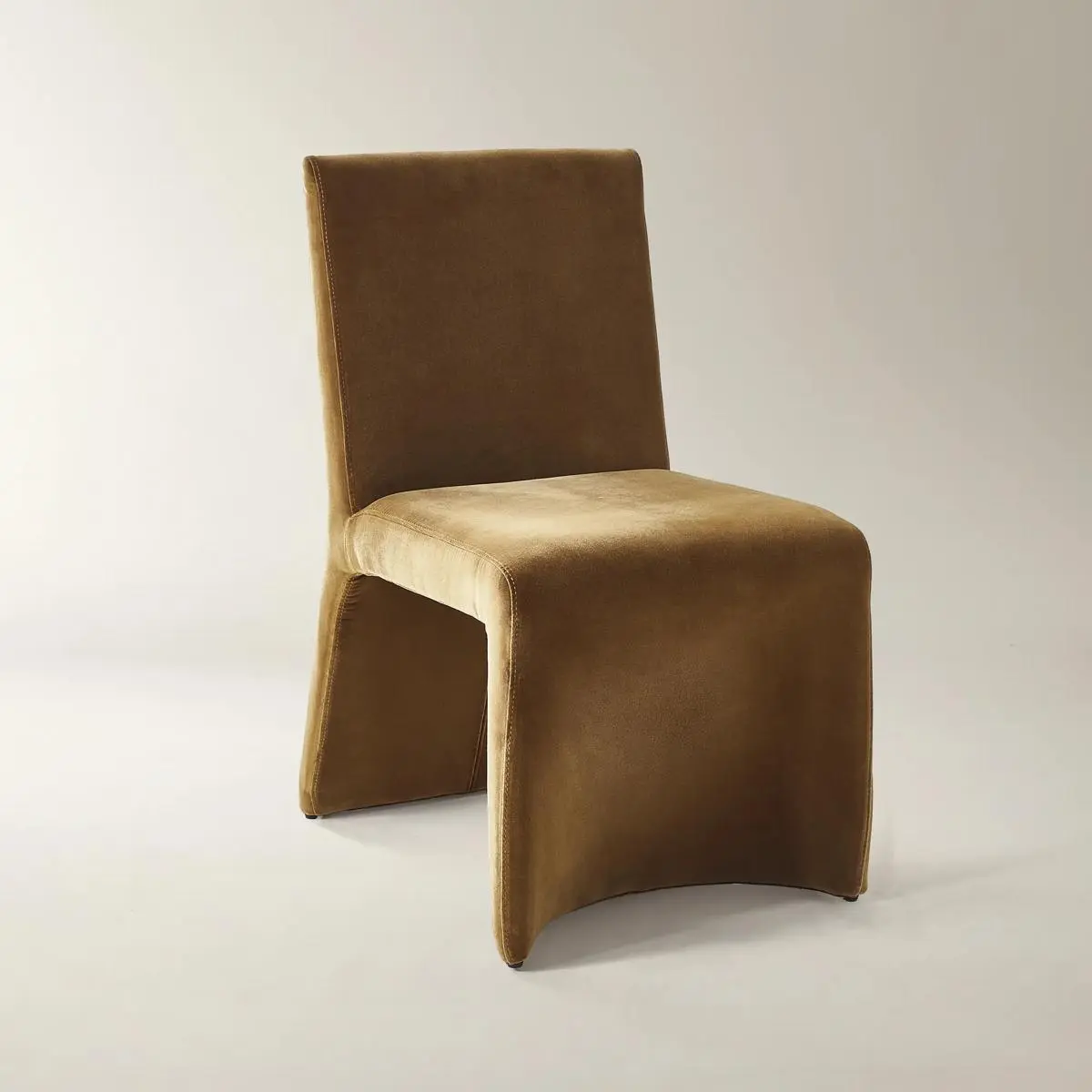 Z Gallerie Elara Upholstered Velvet Modern Chic Back-Friendly Dining Chair - Set of 2, Armless Legged Durable Seating for Indoor Spaces, Upholstered Dining Chairs, Velvet Dining Chairs