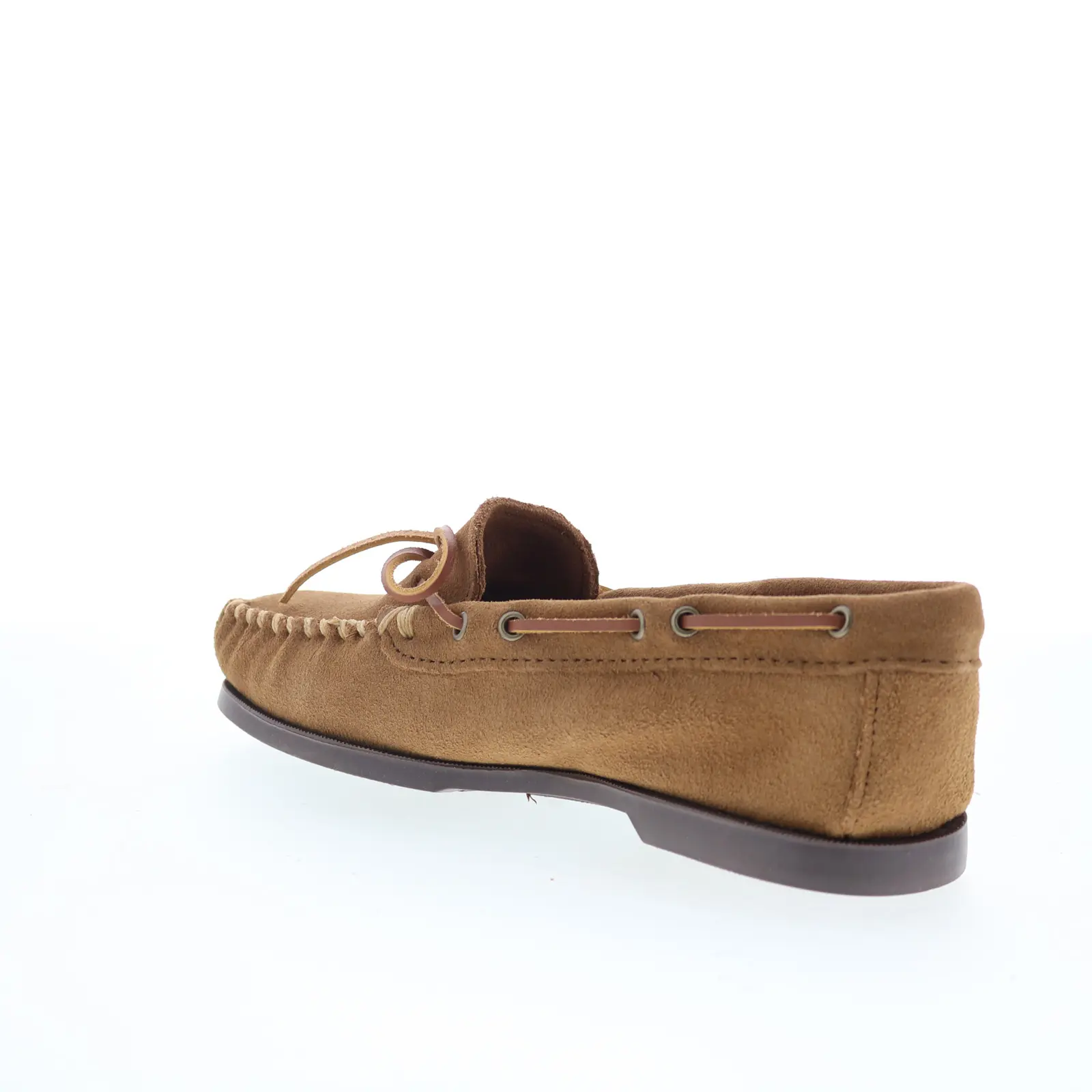 Minnetonka Camp Moc 747W-DST Mens Wide Loafers & Slip Ons 