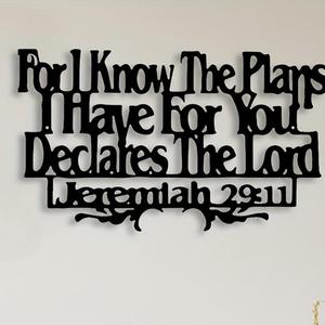 metal wall art decor, 1 count bible verse wall decor, religious wall art, wall hanging decor for home living room bedroom, decoration