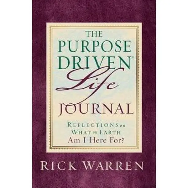 Used Hardcover Book - The Purpose Driven Life Journal by Rick Warren (English) - Spiritual, Reflections, Devotional, Expanded Edition, Self-Improvement (Religion & Philosophy, Humanities & Social Sciences)