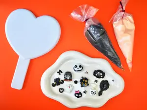 Halloween Mirror Decoden Charm Kit - LIMITED EDITION (White Mirror)
