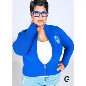 The Zeta Shield Zip Up Cardigan