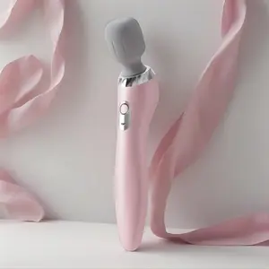 Portable USB Rechargeable Handheld Massager Vibration Machine, High-Frequency Vibration Motor, Neck Back Leg Waist Muscle Relaxation, 1 Box