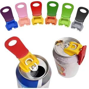 6-Pack Soda Can Opener, Easy Can Tab Lifter for Pop Cans,  Cans and  Cans with Tabs