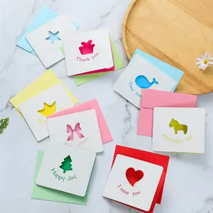 3D DIY Blank Card - Valentine's Day / Birthday Greeting Card with Envelope